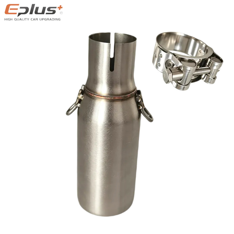 Cross-Border Motorcycle Modified Exhaust Pipe Adapter Connecting Reducer Pipe Suitable for Small Ninja Mid-Section Exhaust Pipes