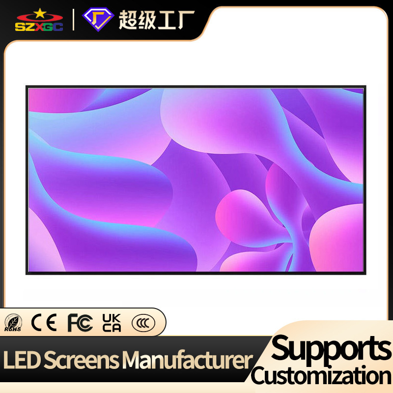 Indoor Full-Color Led Small-Pitch Advertising Display High-Definition Conference Screen Studio Screen Led Large Screen Manufacturer Customization Indoor Full-Color Led Small-Pitch Advertising Display High-Definition Conference Screen Studio Screen Led Large Screen Manufacturer Customization