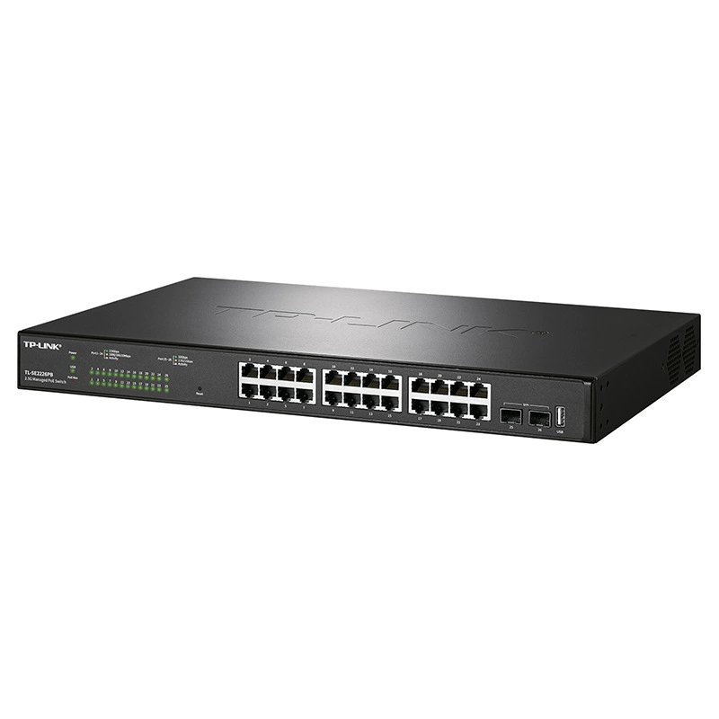 TP-LINK TL-SE2226PB 24-портовый 2.5G ультра-гигабит PoE коммутатор 10G оптический порт сетевой сплиттер