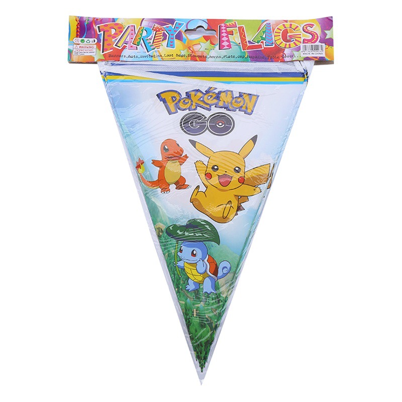 Triángulo bandera colección bebé cumpleaños fiesta decoración tire bandera colorido bandera cumpleaños tire flor cumpleaños diseño banner fuente de fábrica