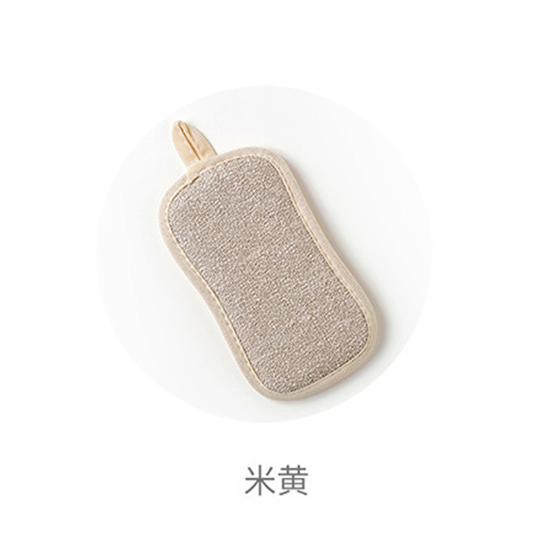 En stock multi-funcional paño de limpieza de doble cara lavado plato esponja limpieza cocina cepillo olla para eliminar las manchas fregar paño al por mayor