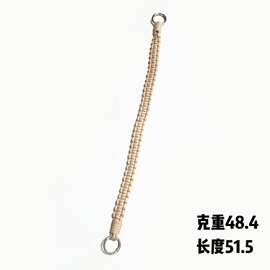工厂 新款编织手机挂绳夹片固定垫片防丢万能手腕绳DIY棉绳挂饰