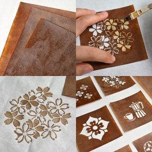 ͩ��ţƤ���ͺ�Ⱦģ�� ���y�{ӡ�����ֹ�diy����ֲ���ľ��ȾϞȾ