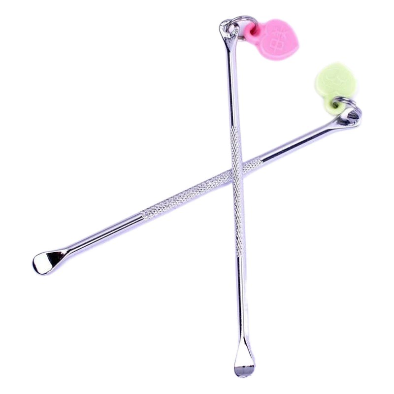 Jinda Rimei 70117 Ушная ложка в бутылках Rimei Персиковое сердце копание ушей из нержавеющей стали творческий маленький подарок
