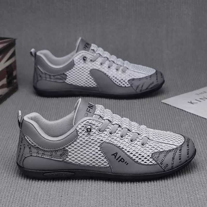 2026 Summer New Breathable Mesh Casual Sports Lightweight Soft Sole Trendy Color-Block Men's Shoes_vogvips.com