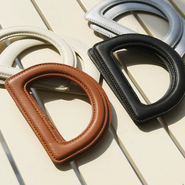 Bag Accessories Leather Handle D-Shaped Carrying Ring DIY Handmade Woven Bag Handle Versatile Woven Bag Materials