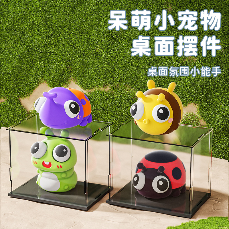 Dos cuchillos de insectos de ojo explosivo pellizco de ojo de abeja muñeca extrusión extraña descarga de compresión juguetes creativos