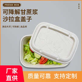 批发沙拉盒盖单格打包盒盖寿司沙拉轻食打包盒盖子快餐外卖盒盖子
