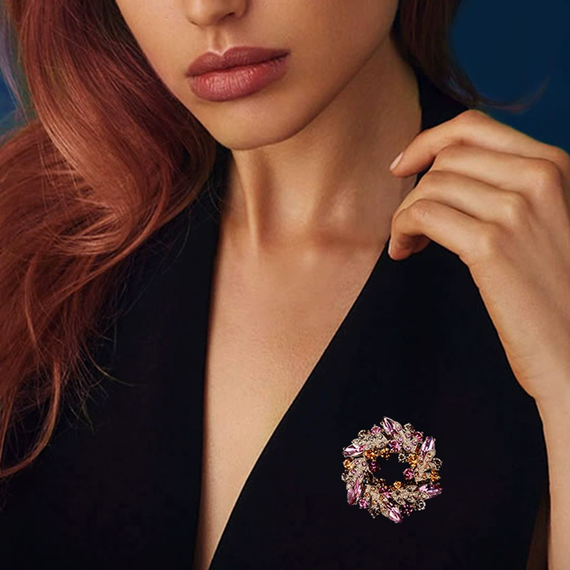 High-end brooch, retro accessory lapel pin, wholesale, Korean style