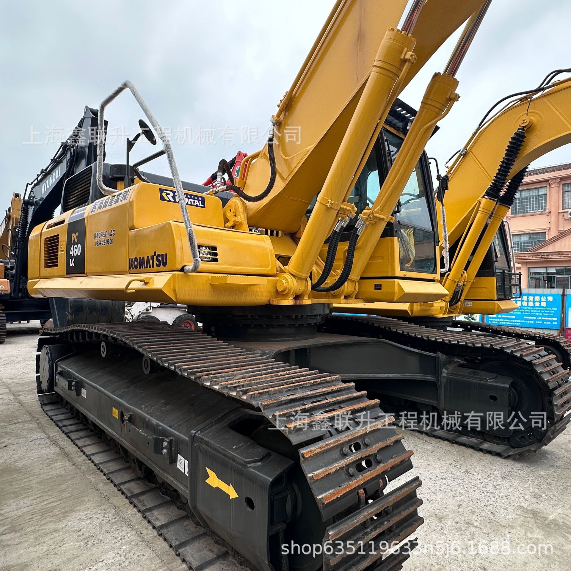 Excavadora japonesa Komatsu PC400 - 8 Excavadora Komatsu PC450 / 220 Excavadora de segunda mano para todo terreno