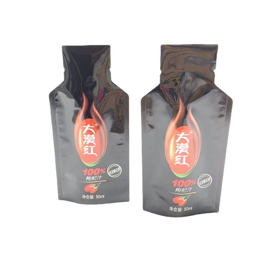 50ml酵素果饮品液体自立铝箔袋121度高温蒸煮RCPP酵素饮品包装袋