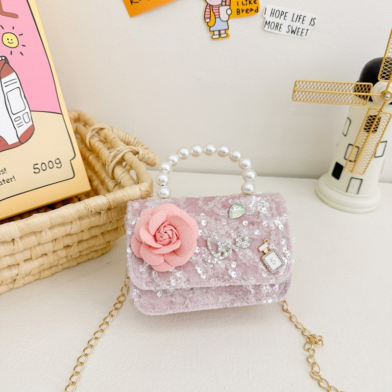 Nuevo bolso de hombro para niños de dibujos animados pequeño arco lindo viento princesa niña bolsa de hombro bolsa de mano