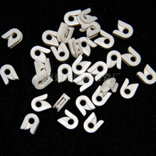 氧化铝陶瓷U型导丝器 单勾过线器 防跳线器 非标定