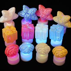 Glowing Crack Egg Egg Star Style Colorful LED Lamp Home Decor Room Arrangement Night Light Toy Wholesale