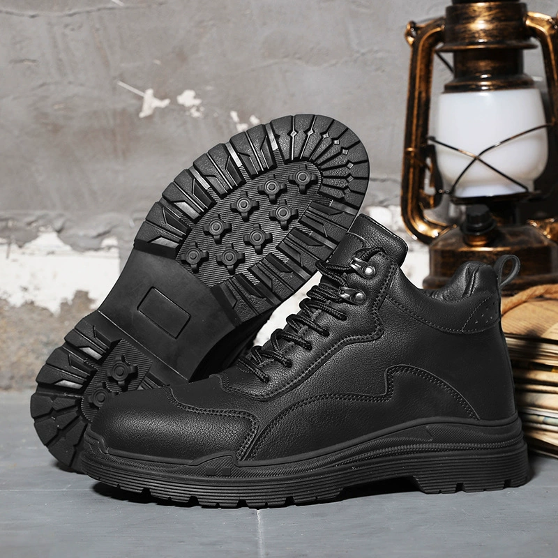 Трансграничные ботинки Martin мужские осенние и зимние высокие ботинки мужские 47 ретро сапоги теплые короткие сапоги 46 рабочих ботинки большого размера большие желтые сапоги