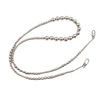 Silver chain on chain, phone case, shoulder bag, acrylic straps, accessory