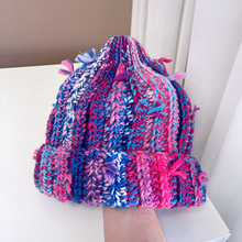 С�����ɫ���Kë��ñŮ�ﶬ��ϵ��ů�o��ײɫᘿ�ñ�@ĘС�o��ñ