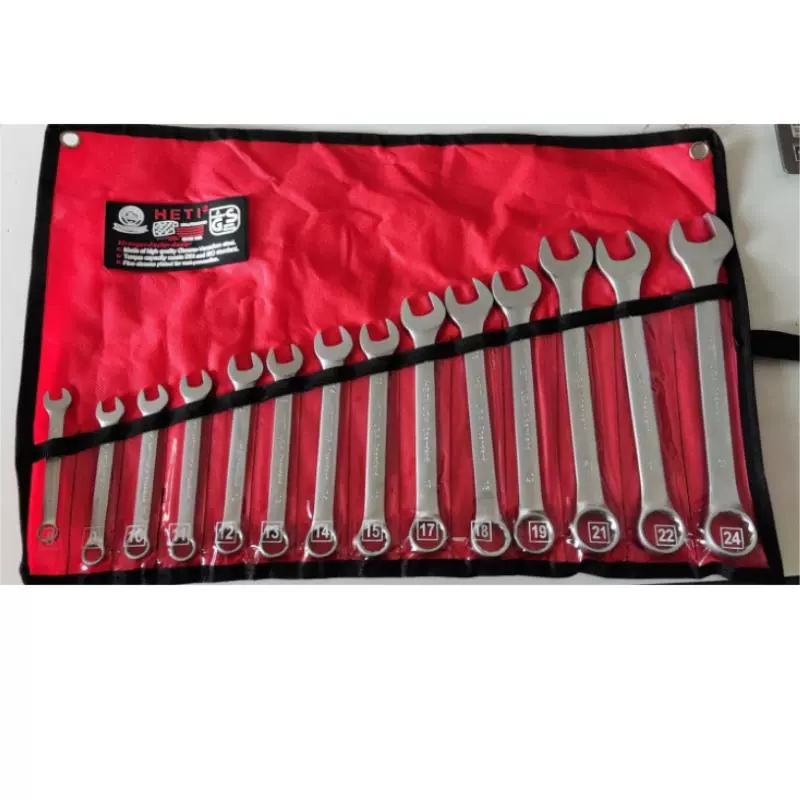 Прямое зеркало с фабрики матовый костюм из высокоуглеродистой стали, холщовый мешок, гаечный ключ двойного назначения