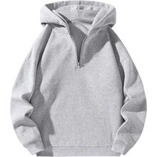 W 45986 Casual Zip Hoodie Loose Fit ��ʽ���e�Bñ��