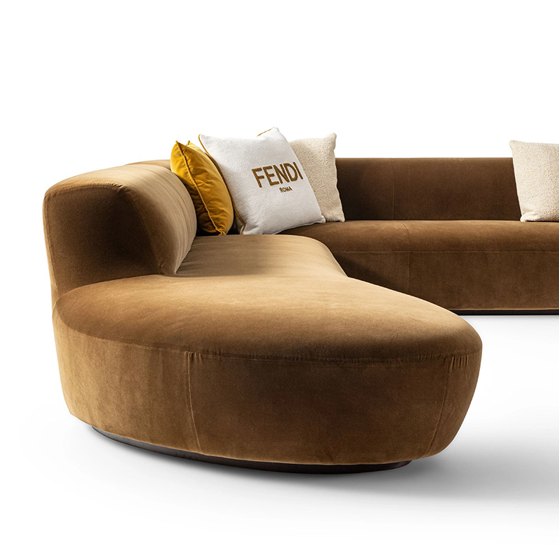 Sofá de esquina de tela de alta gama sandia seating system sofa [venta directa de fábrica de exportación]