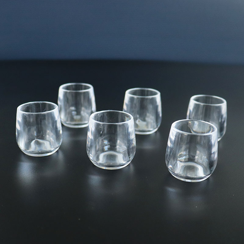ミニミニチュア食品おもちゃシミュレーションジュースドリンクカップ手作り diy クリーム接着剤卵型カクテル小容器おもちゃ|undefined
