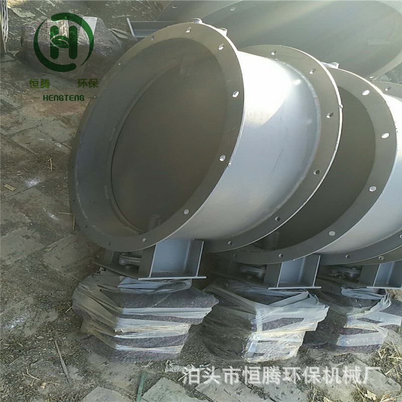 手动通风蝶阀调节风阀烟道通风风门百叶阀手动耐磨尘气蝶阀风阀