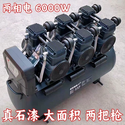 St. Paul Air Compressor 100L, St. Paul Smart Production Real Stone Paint 65L, St. Paul Spraying Machine 6000W, Air Compressor for Sandblasting