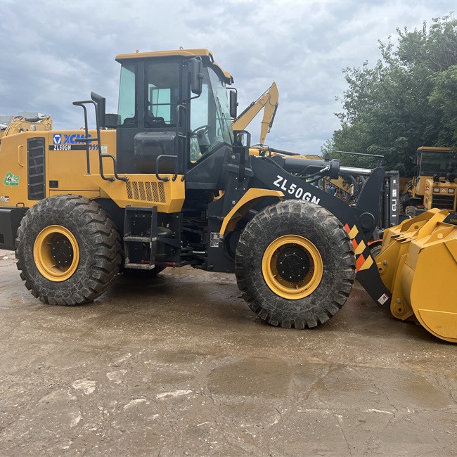 Colombia original usado XCMG 50GN 50 cargador con alta calidad Cummins buena garantía de calidad