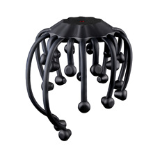 跨境新款智能八爪鱼头部全自动按摩器头疗机按摩器头部按摩仪批发