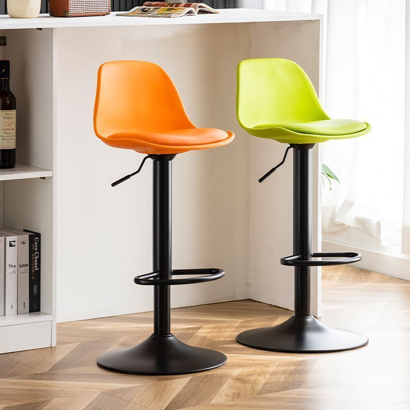 Simple Bar Chair Cashier Front Desk Lift Rotating Bar Chair Chair High Rotating Stool Adjustable Chair