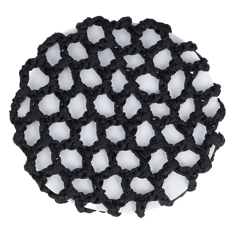 Зашифрованная сетка для волос Черный штатив голова Цветочная сетка карман тонкая сетка Толстая сетка банковский офисный работник профессиональное Сетчатое покрытие шпилька собственность