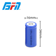 �����ܸ߱����늳� 16340HP 600mAh 3.7V �����С�������Ͳ