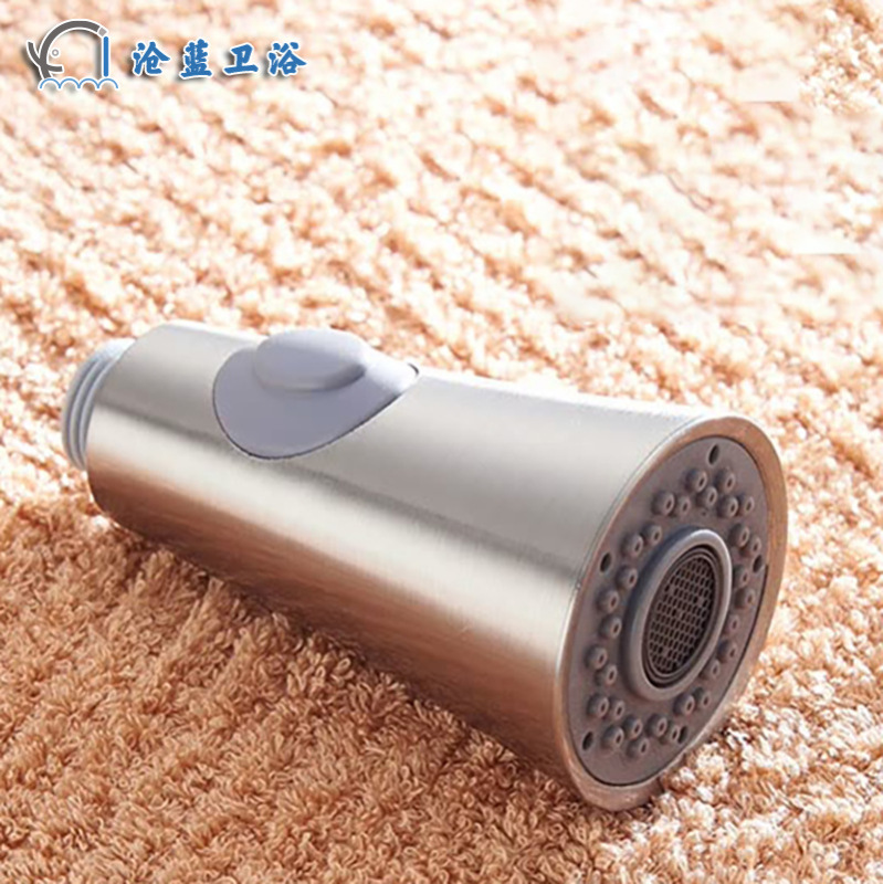 Stainless steel kitchen drawing faucet nozzle water outlet accessories sink bubbler basin faucet nozzle small shower