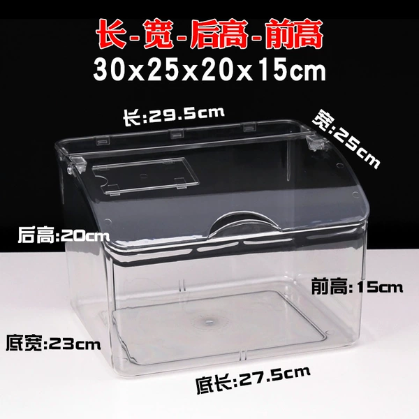 ☆✷Length 30cm Width 25cm Back height 20cm Front height 15cm Transparent flip cover☆✷