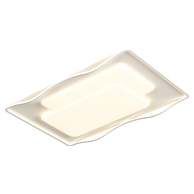Luz de techo de la sala de estar moderna y simple lámpara principal de la sala de estar lujosa nórdica lámpara de comedor minimalista estudio lámpara Zhongshan 270L