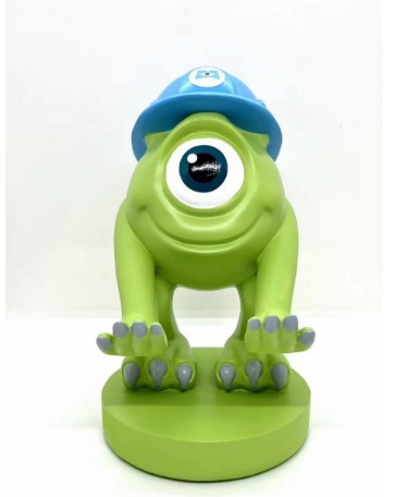 Soporte de teléfono móvil de árbol hombre de dibujos animados de escritorio veneno adornos de estudiantes adornos soporte de mango Fox negro