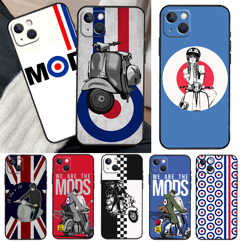 For Apple Mobile Phone Case Mods Motorcycle Case iPhone 13 12 Mini 11 Pro Max 6S
