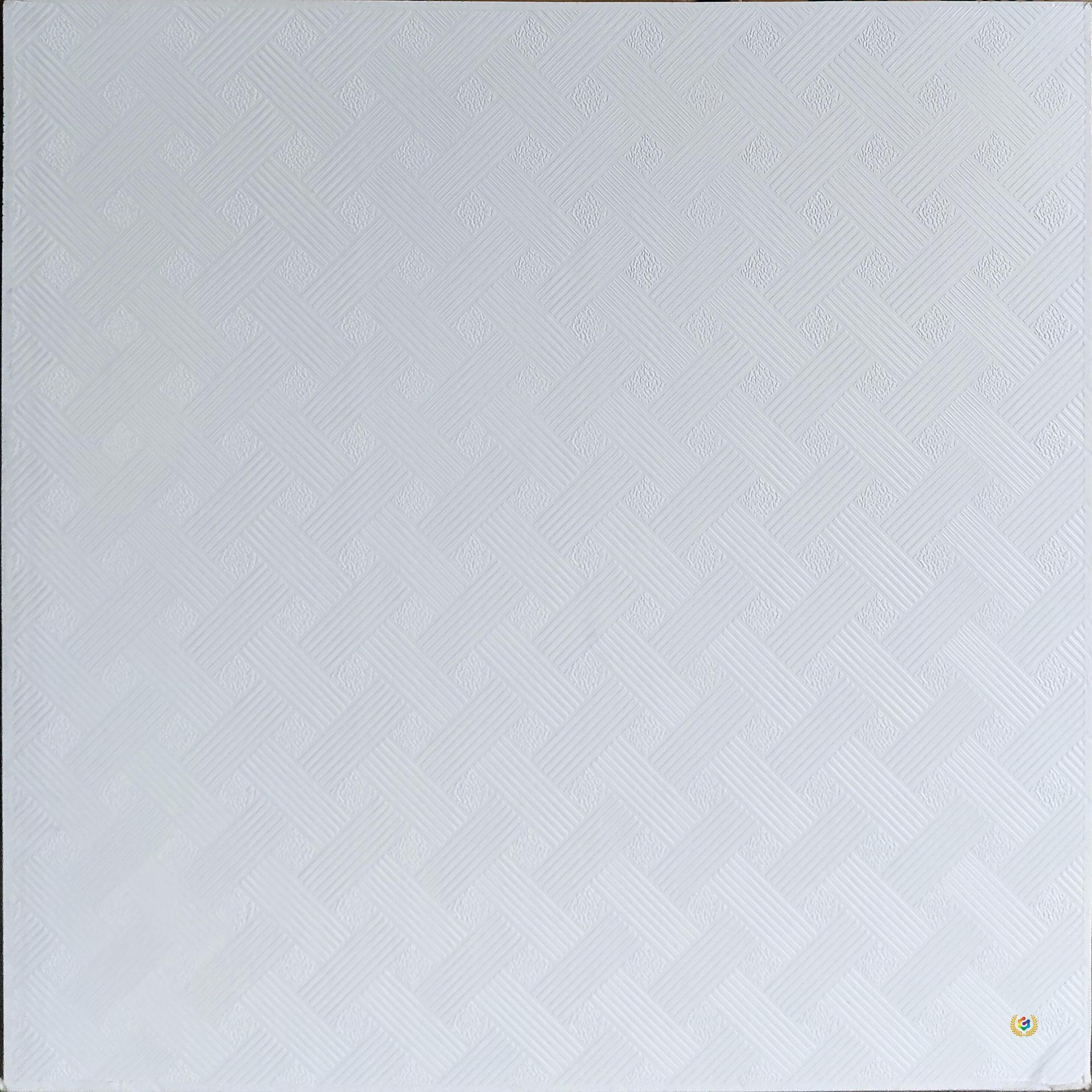 ✅PVC石膏板吊顶600*600天花板自装60*60办公室厂房装修石膏板免