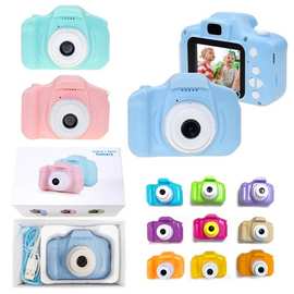 厂家批发x2儿童相机可拍照录像高清相机卡通迷你数码单反相机