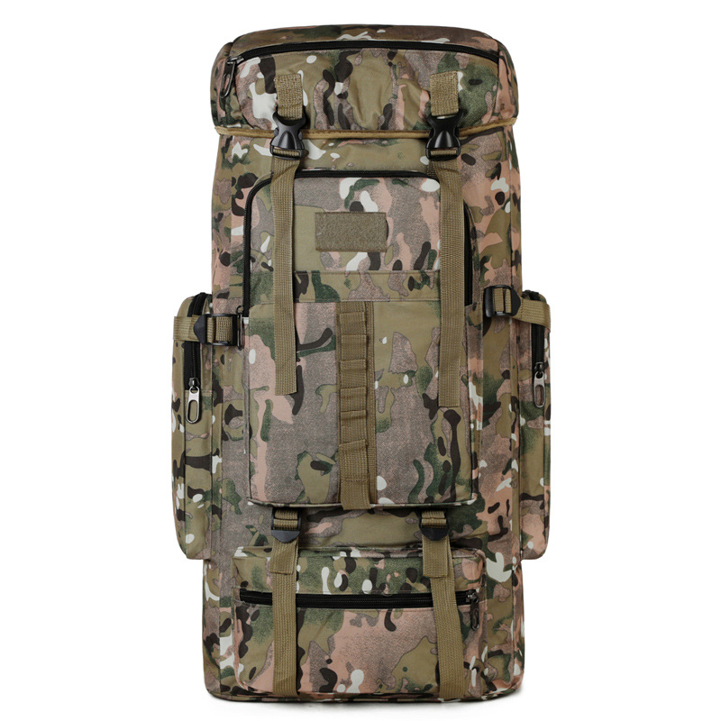 Al aire libre de gran capacidad Oxford desgaste bolsa de montaña trekking expandible mochila de picnic camping mochila