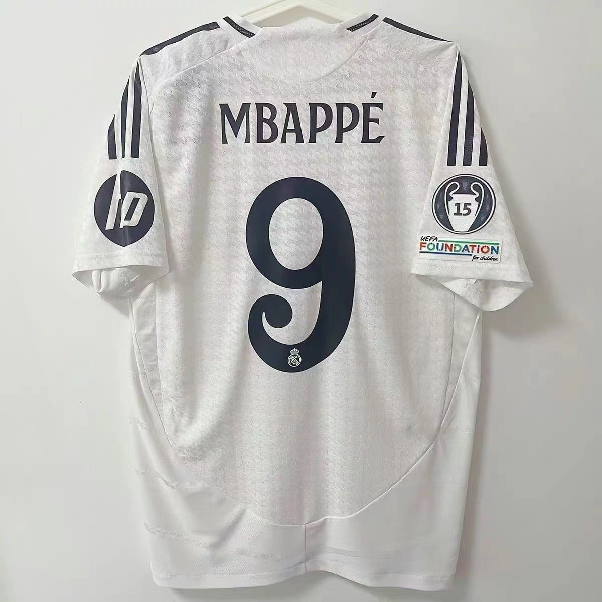 24-25 season Real Madrid jersey home/away/second away 9 Mbappe 5 Bellingham football jersey