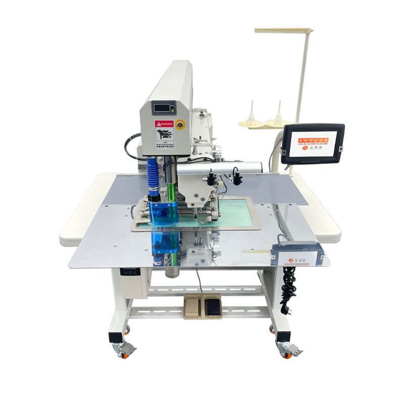 Máquina de apertura láser al por mayor máquina de apertura de bolsas de cuchillo frío máquina de apertura de bolsas de cuchillo vibratorio máquina de coser de puerta máquina de apertura de bolsas automática