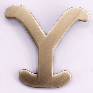 Yellowstone Dutton Ranch Enamel Pin Vintage Metal Badge