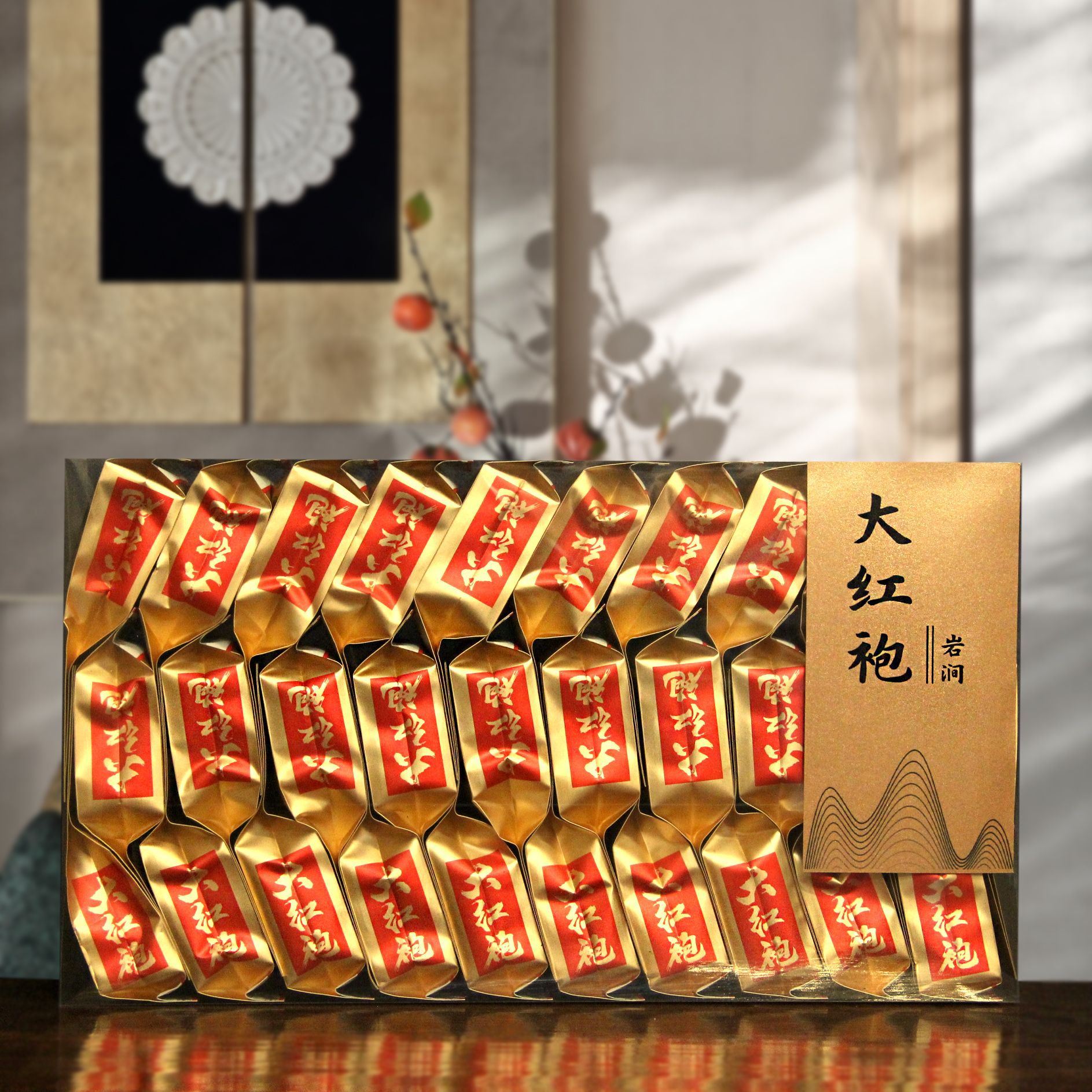 Fujian Tea Factory Wuyi Rock Tea Da Hong Pao Mellow Rock Tea, Full Fire Spring Tea Loose Leaf Tea Gift Box Wholesale