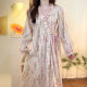 Cross-border pajamas women's spring and autumn pajamas women's tether long kimono princess wind clouds cotton nightgown home clothes wholesale