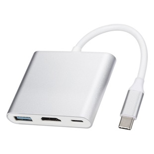 type-c to hdmi three-in-one docking station typec to hdmi4K HD Converter type c to hdm