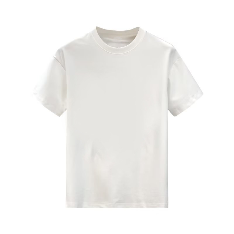 Soft comfortable short sleeved T-shirt with printed trendy brand 2023 new summer casual and versatile fashion minimalist_voghion.com