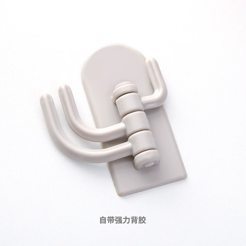 Cute cartoon three -hook hook Student dormitory wall without trace avoidance sticking hook wall door behind the key hook