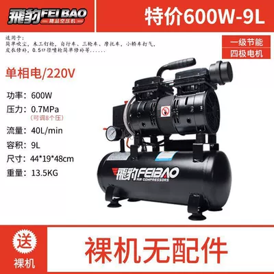 Hava kompressorları | Decoration Small Air Compressor Oil-Free - special-offer-600w-9l-barebones-unit