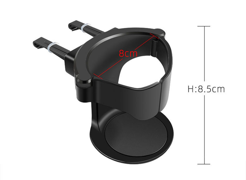 Car Cup Holder for Air Conditioning Vent, Hanging Drink Holder, Cup Bracket, Car Water Cup Stand, Fixed Mount